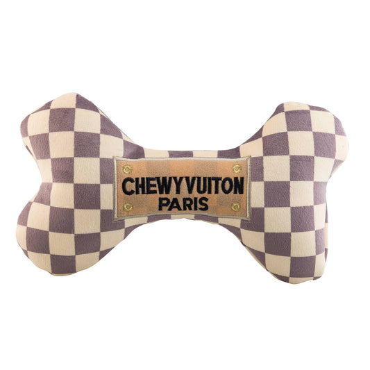 Small Checker Chewy Vuiton Bones