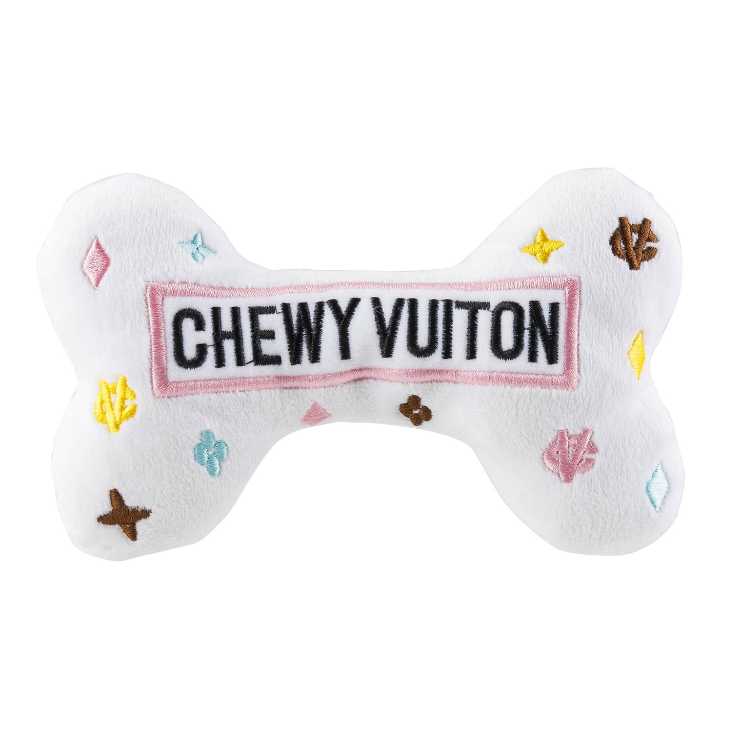 Large White Chewy Vuiton Bone