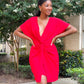 Anslynn Twist Front Dress