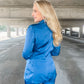 Maddie Satin Tie Blazer