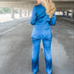 Maddie Satin Tie Blazer