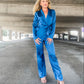 Maddie Satin Tie Blazer