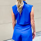 Jackie Blazer Button Romper
