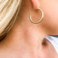 Textured Hoop Earrings